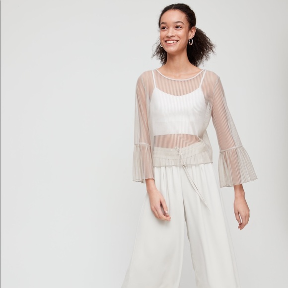 Babaton Humbert blouse in pink - Picture 3 of 11